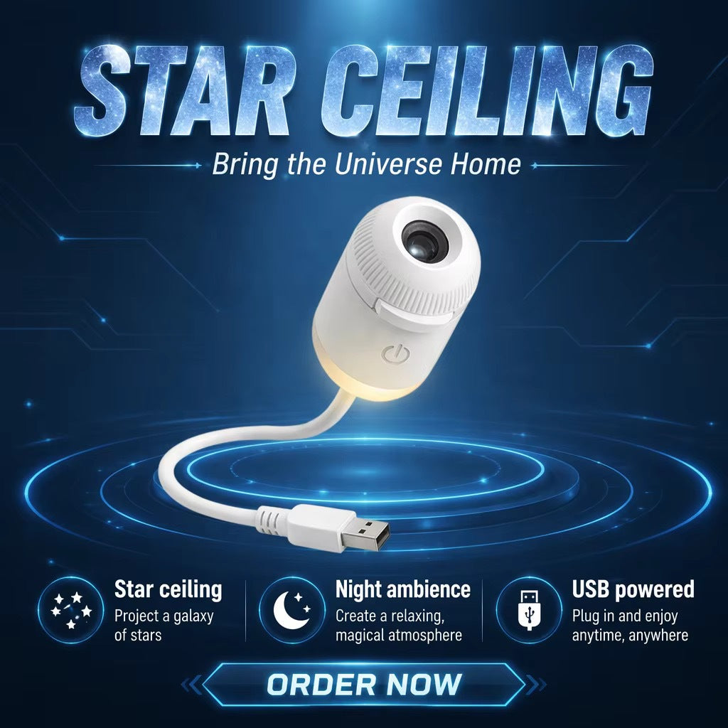 Yujisu | Starry Night Galaxy Projector