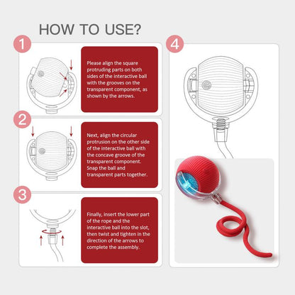 WigglePaw Interactive Pet Ball