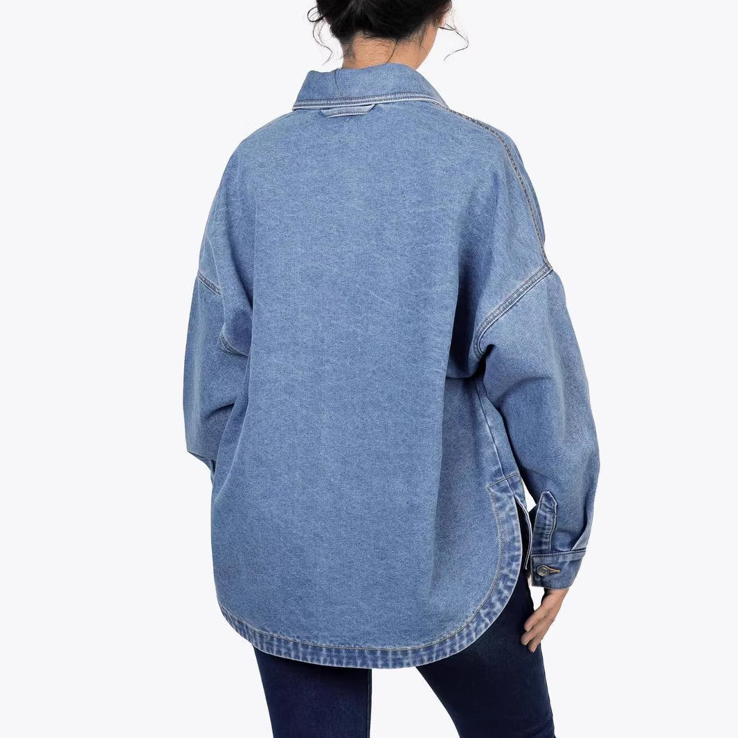 Fall Relaxed Denim Jacket