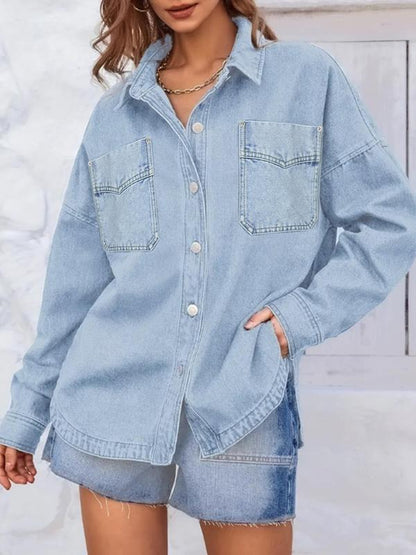 Fall Relaxed Denim Jacket