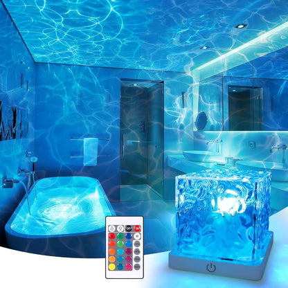 TideGlow Rechargeable Ocean Wave Light