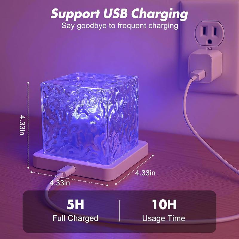 TideGlow Rechargeable Ocean Wave Light