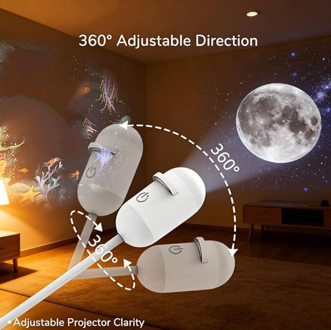 Yujisu | Starry Night Galaxy Projector