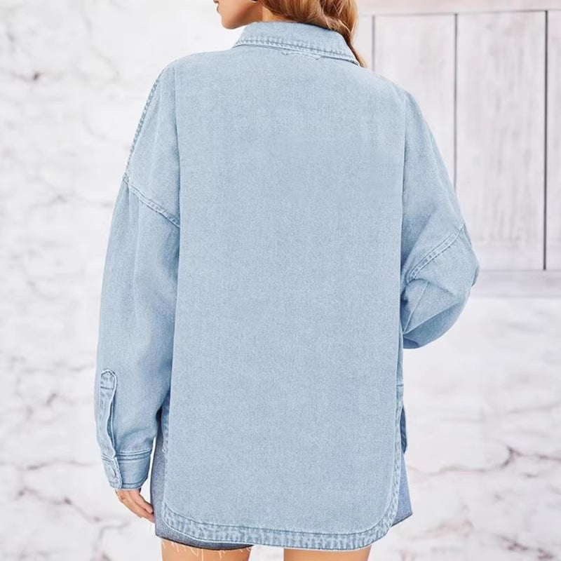 Fall Relaxed Denim Jacket