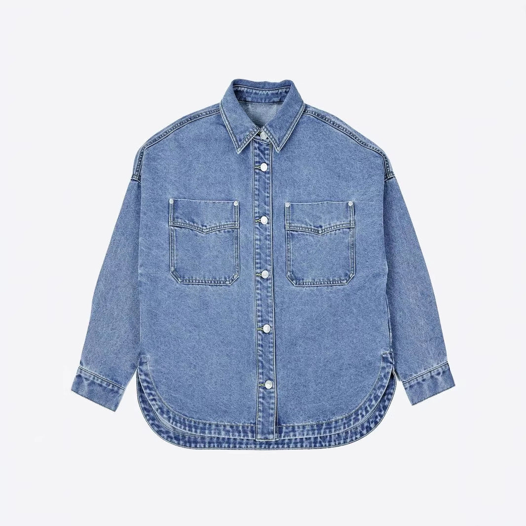 Fall Relaxed Denim Jacket