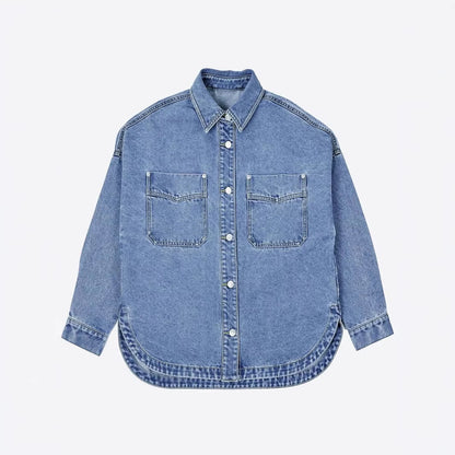 Fall Relaxed Denim Jacket