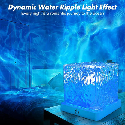 TideGlow Rechargeable Ocean Wave Light