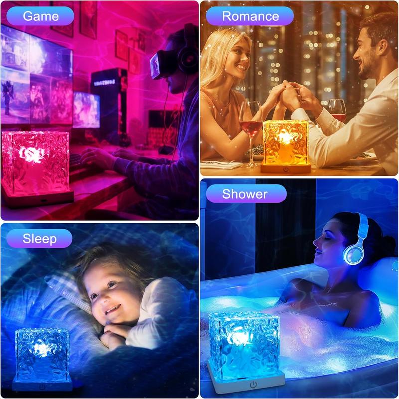 TideGlow Rechargeable Ocean Wave Light